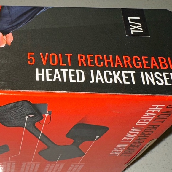 NWT ActionHeat 5V Battery Heated Jacket Insert 5hrs Hiking/Outdoors L/XL 😎 - Picture 10 of 10